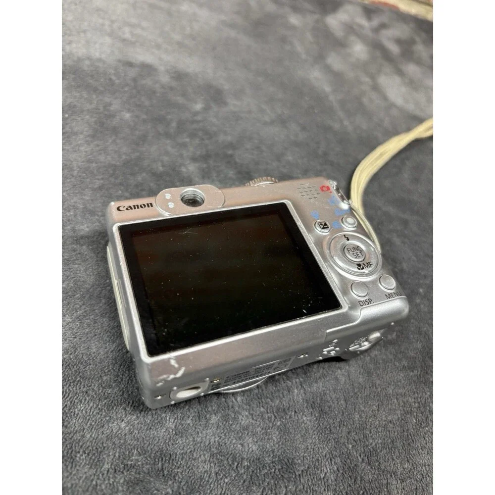 Canon PowerShot A570 IS Digital Camera 7.1MP 4x Optical Zoom For Parts/Repair